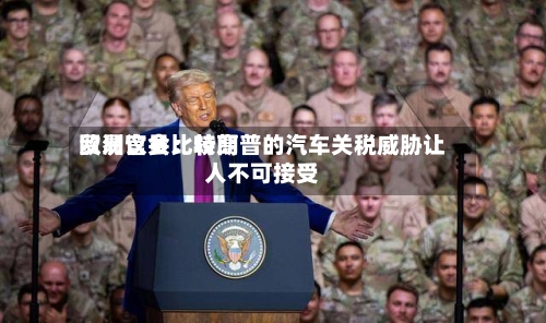 欧洲议会比较高
贸易官员:特朗普的汽车关税威胁让人不可接受-第2张图片