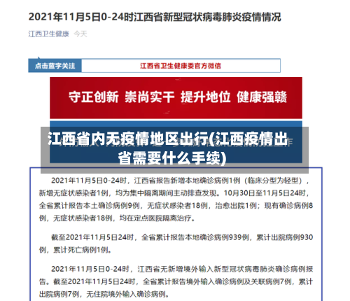 江西省内无疫情地区出行(江西疫情出省需要什么手续)-第2张图片