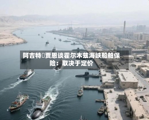 阿吉特・贾恩谈霍尔木兹海峡船舶保险：取决于定价