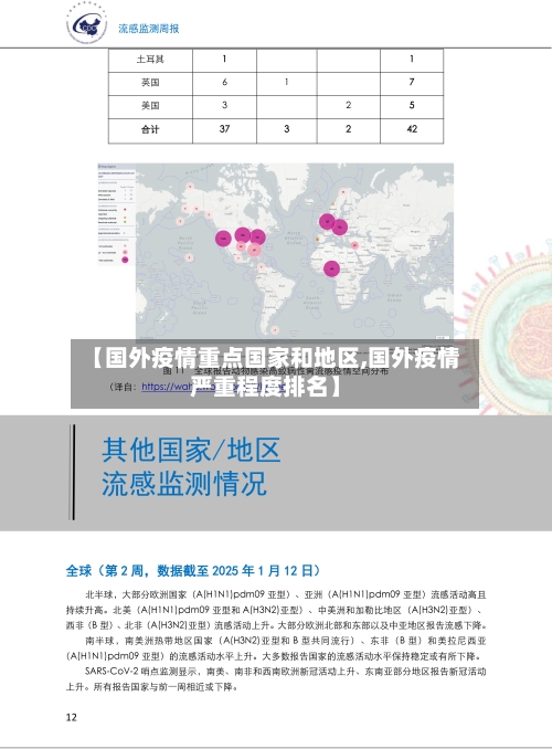 【国外疫情重点国家和地区,国外疫情严重程度排名】