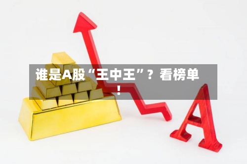 谁是A股“王中王”？看榜单！-第2张图片
