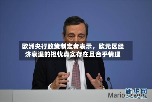 欧洲央行政策制定者表示，欧元区经济衰退的担忧真实存在且合乎情理-第3张图片