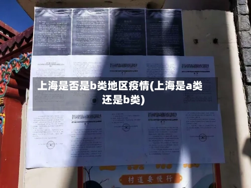 上海是否是b类地区疫情(上海是a类还是b类)