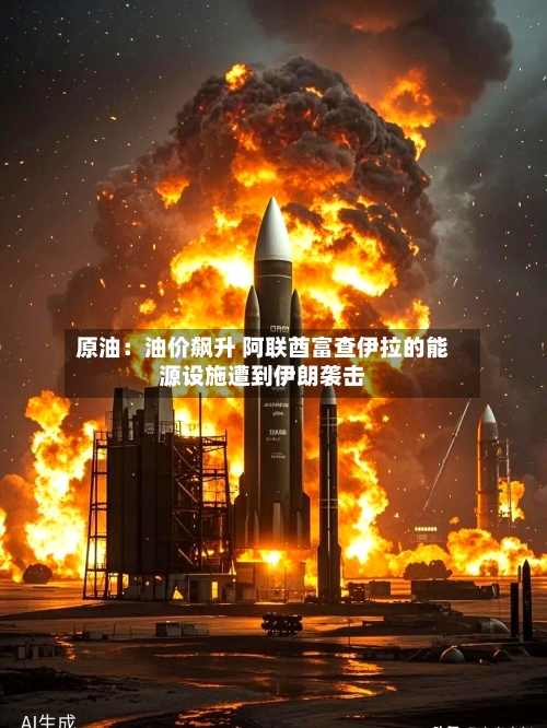 原油：油价飙升 阿联酋富查伊拉的能源设施遭到伊朗袭击