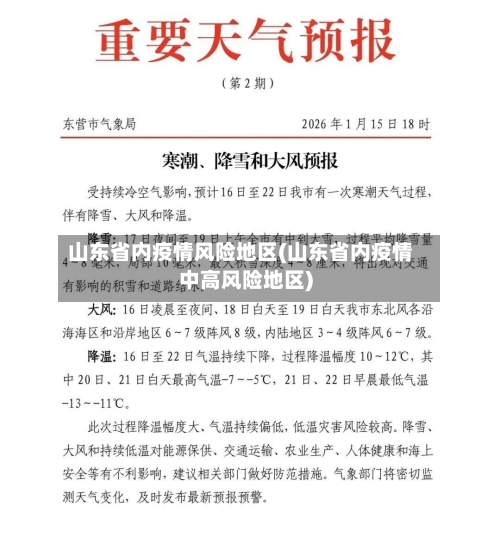 山东省内疫情风险地区(山东省内疫情中高风险地区)