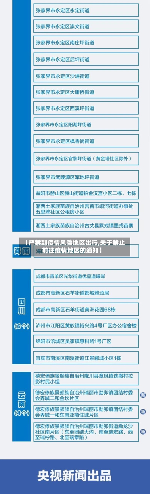 【严禁到疫情风险地区出行,关于禁止前往疫情地区的通知】