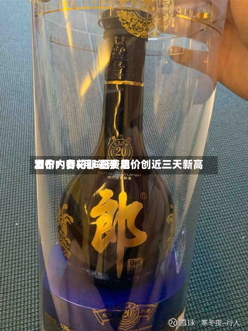 酒价内参5月6日费用发布：青花郎领涨 总价创近三天新高
