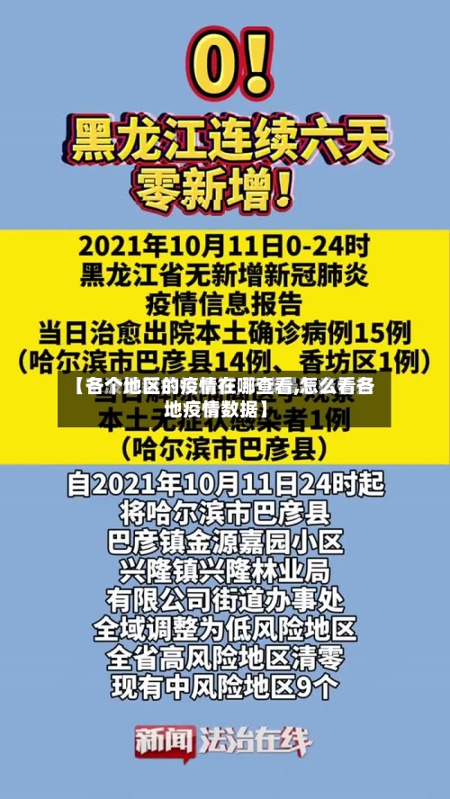 【各个地区的疫情在哪查看,怎么看各地疫情数据】