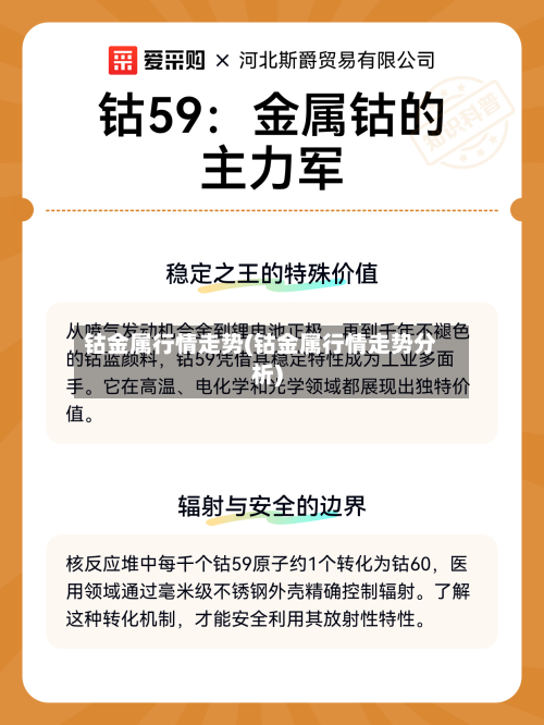钴金属行情走势(钴金属行情走势分析)