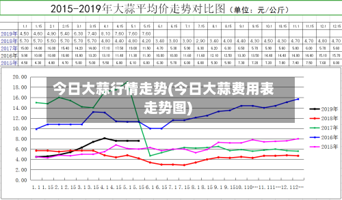 今日大蒜行情走势(今日大蒜费用表走势图)